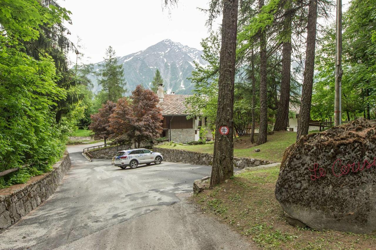 Joivy Superb Apartments For 6 With Mountain View And Garden In Courmayeur Bagian luar foto